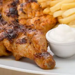 Charcoal Chicken With  With Potatoes - Whole